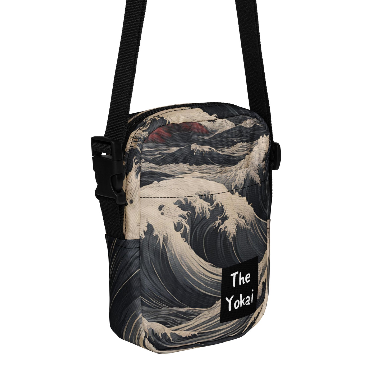 Dark Waves Crossbody Bag